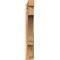 Ekena Millwork Balboa Block Smooth Outlooker, Western Red Cedar, 5 1/2"W x 30"D x 38"H OUT06X30X38BOA05SWR - alternate 2